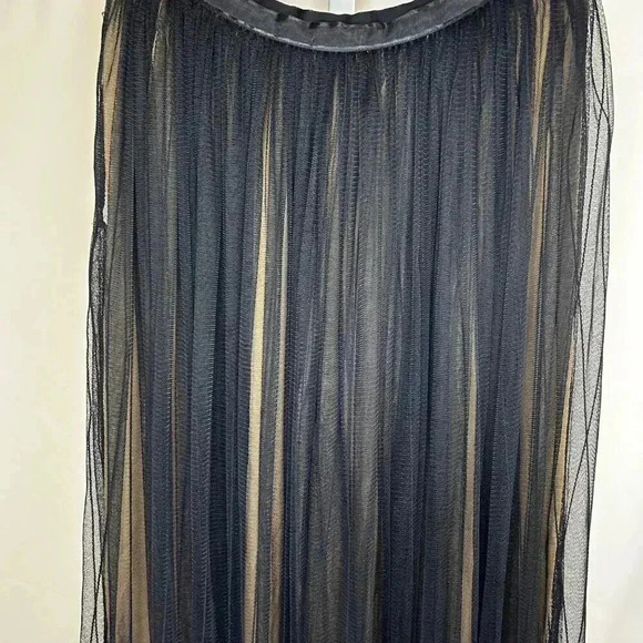 Mossimo Dutti Size 2 Tulle Skirt Black Lined Party - Picture 2 of 9